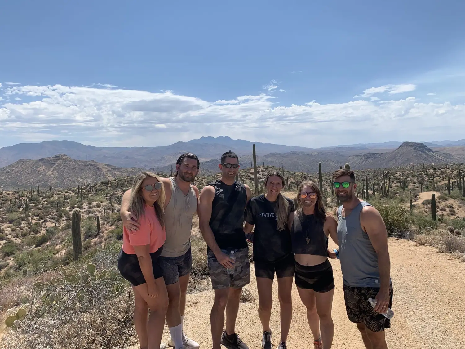 Friends on the trail