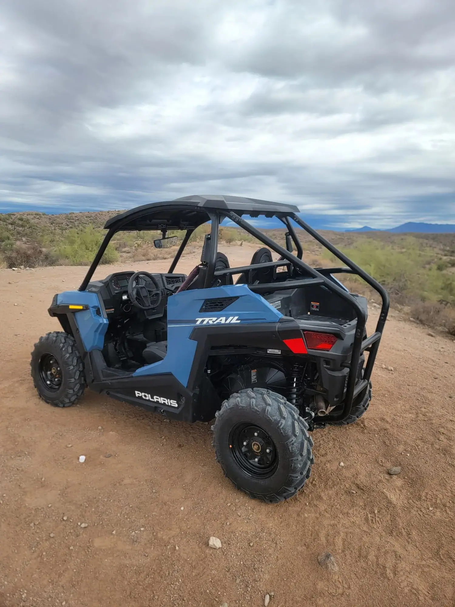 Polaris RZR Trail Sport engine and suspension
