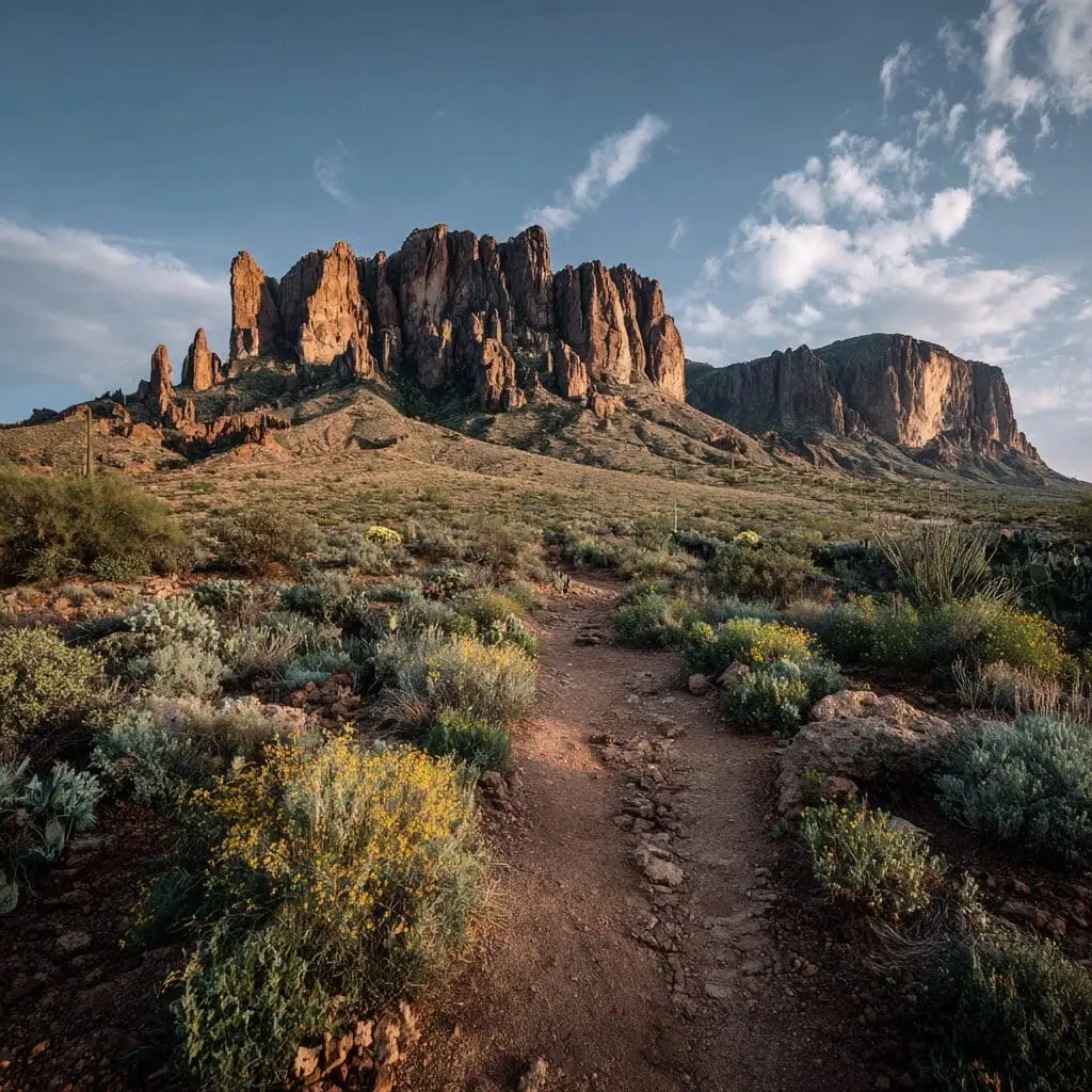 Superstition Mountains near Scottsdale